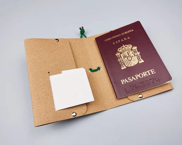 Funda pasaporte personalizada